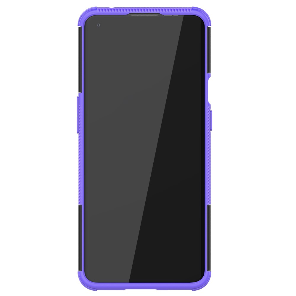  OnePlus 9 Pro - Ultimata Stöttåliga Skalet med Stöd - Lila