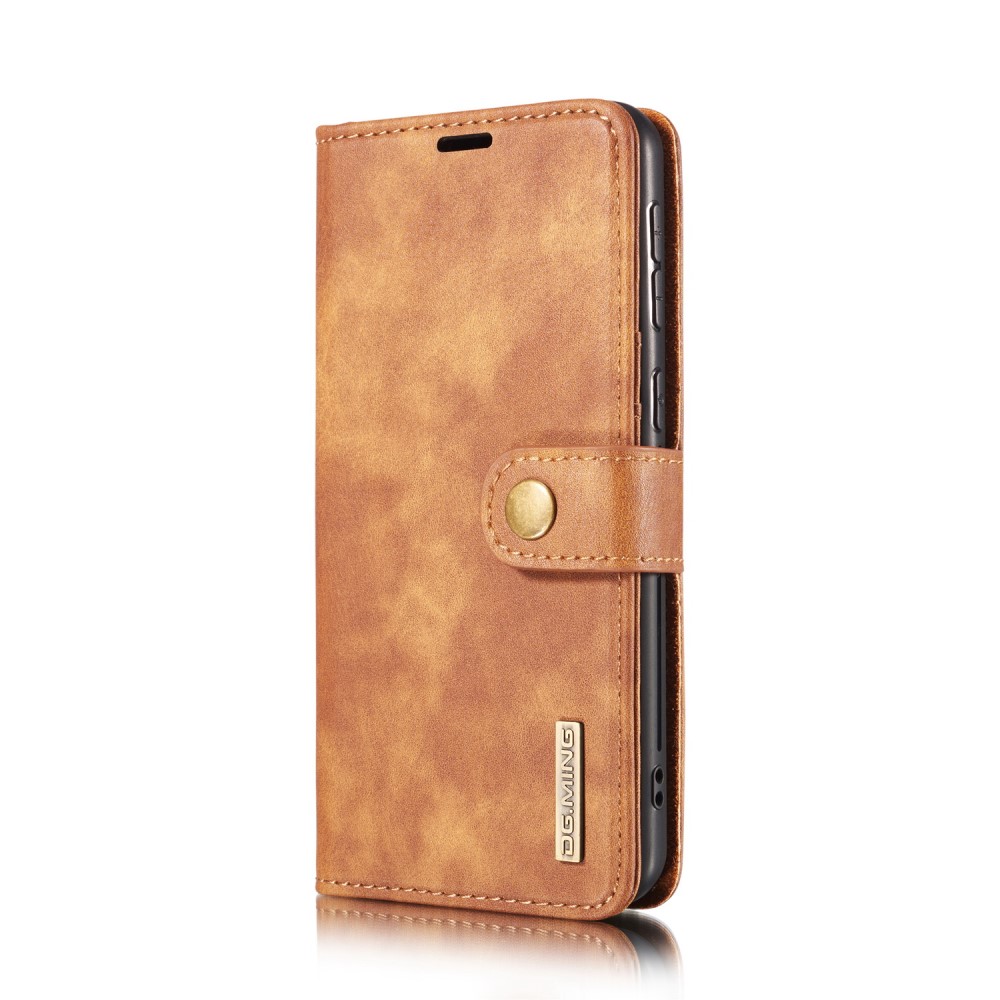 DG.MING Samsung Galaxy A21s - DG.MING 2in1 Magnet Fodral - Brun