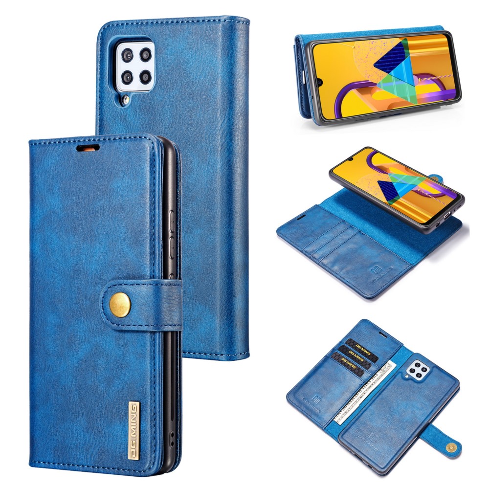 DG.MING Samsung Galaxy A42 5G - DG.MING 2in1 Magnet Fodral - Blå