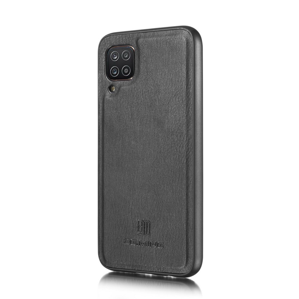 DG.MING Samsung Galaxy A12 - DG.MING 2in1 Magnet Fodral - Svart