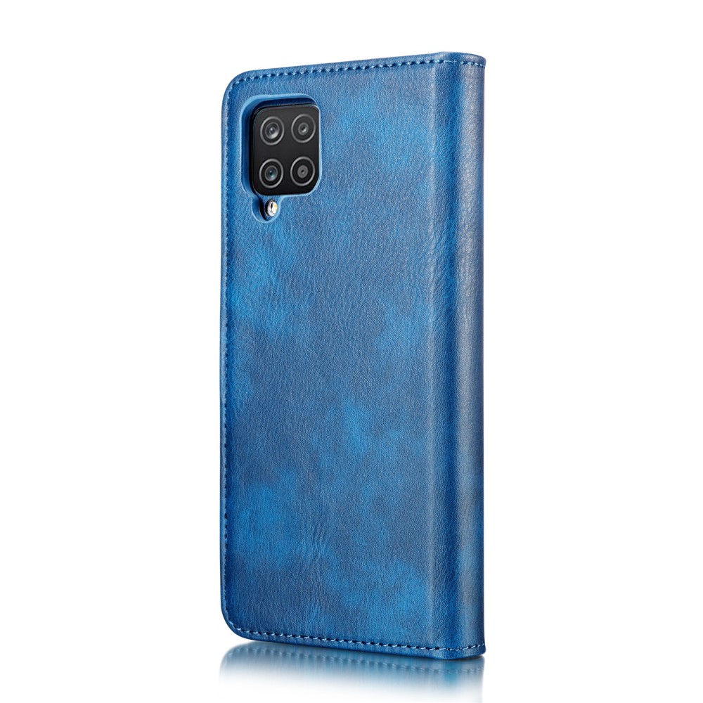 DG.MING Samsung Galaxy A12 - DG.MING 2in1 Magnet Fodral - Blå