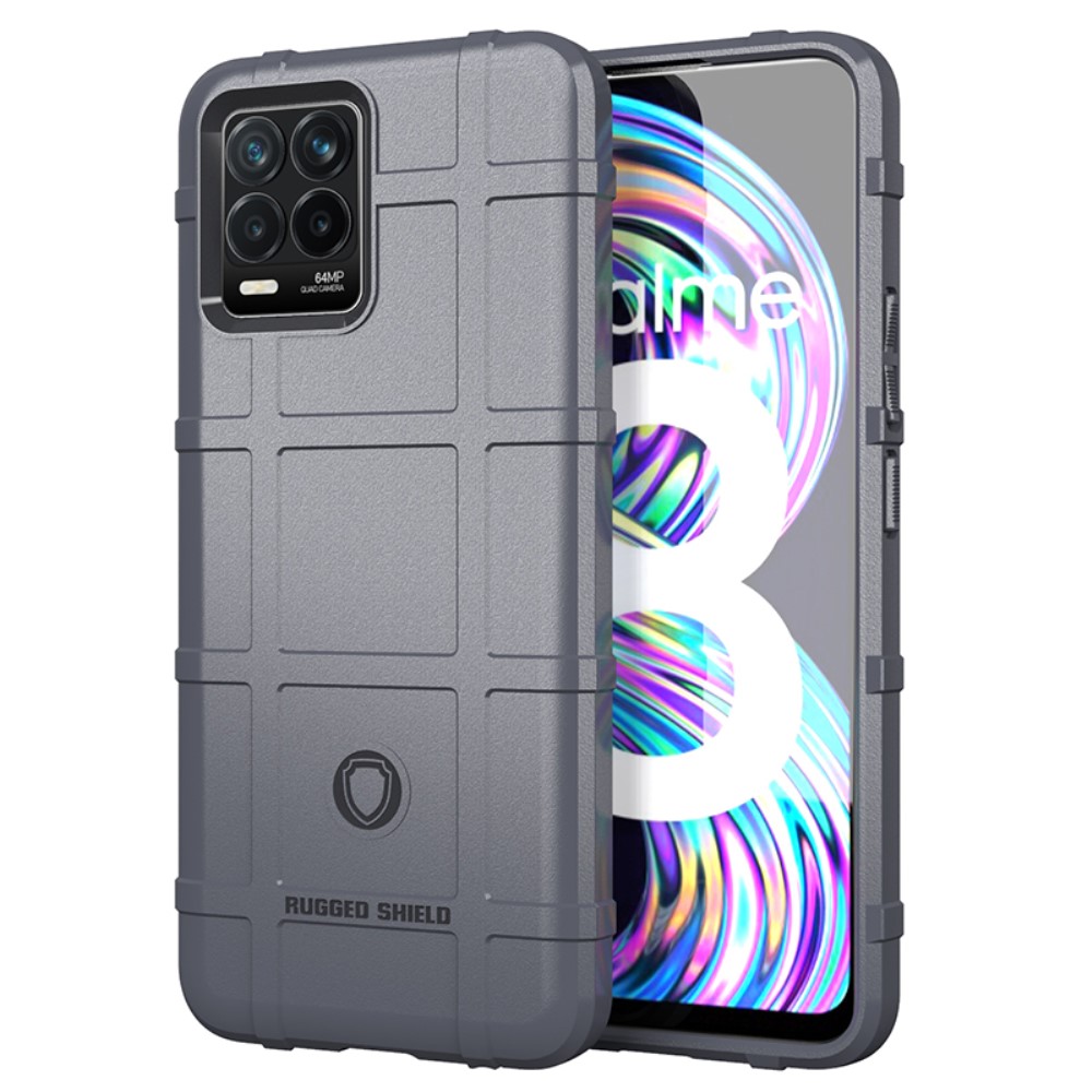  Realme 8 / 8 Pro - Robust Skal - Grå