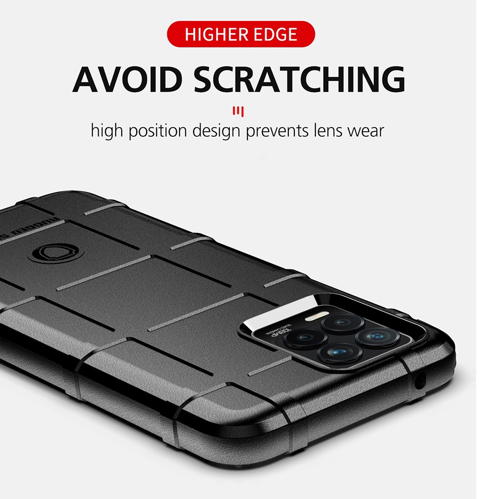  Realme 8 / 8 Pro - Robust Skal - Grå