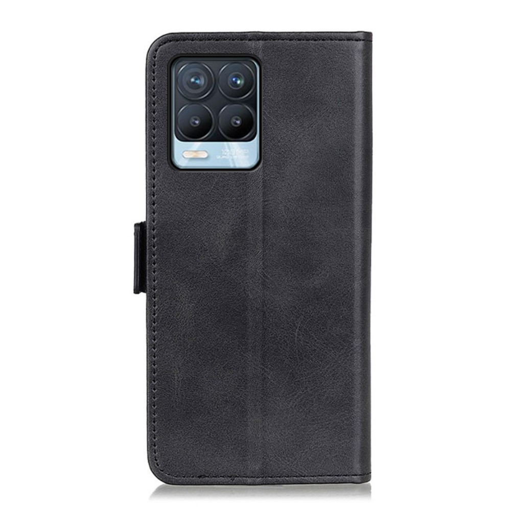 Realme 8 / 8 Pro - Fodral Med Magnetisk Stängning - Svart