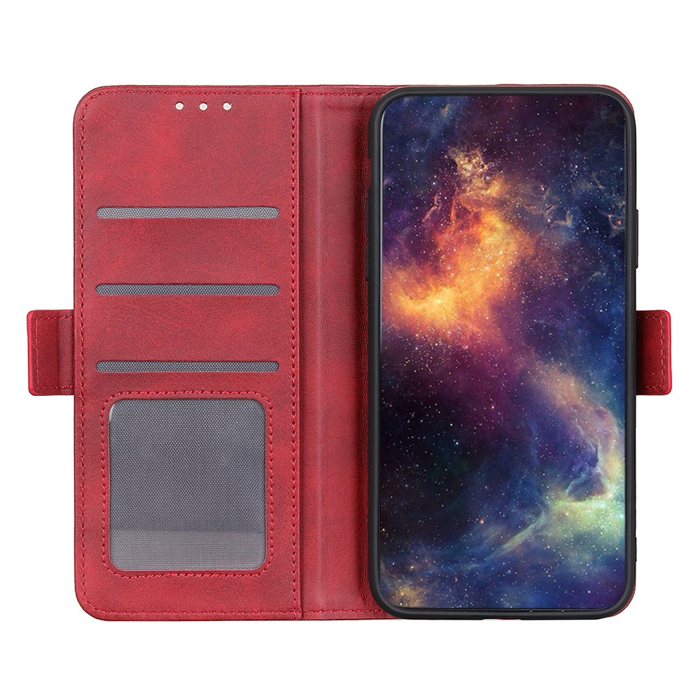  Realme 8 / 8 Pro - Fodral Med Magnetisk Stängning - Röd