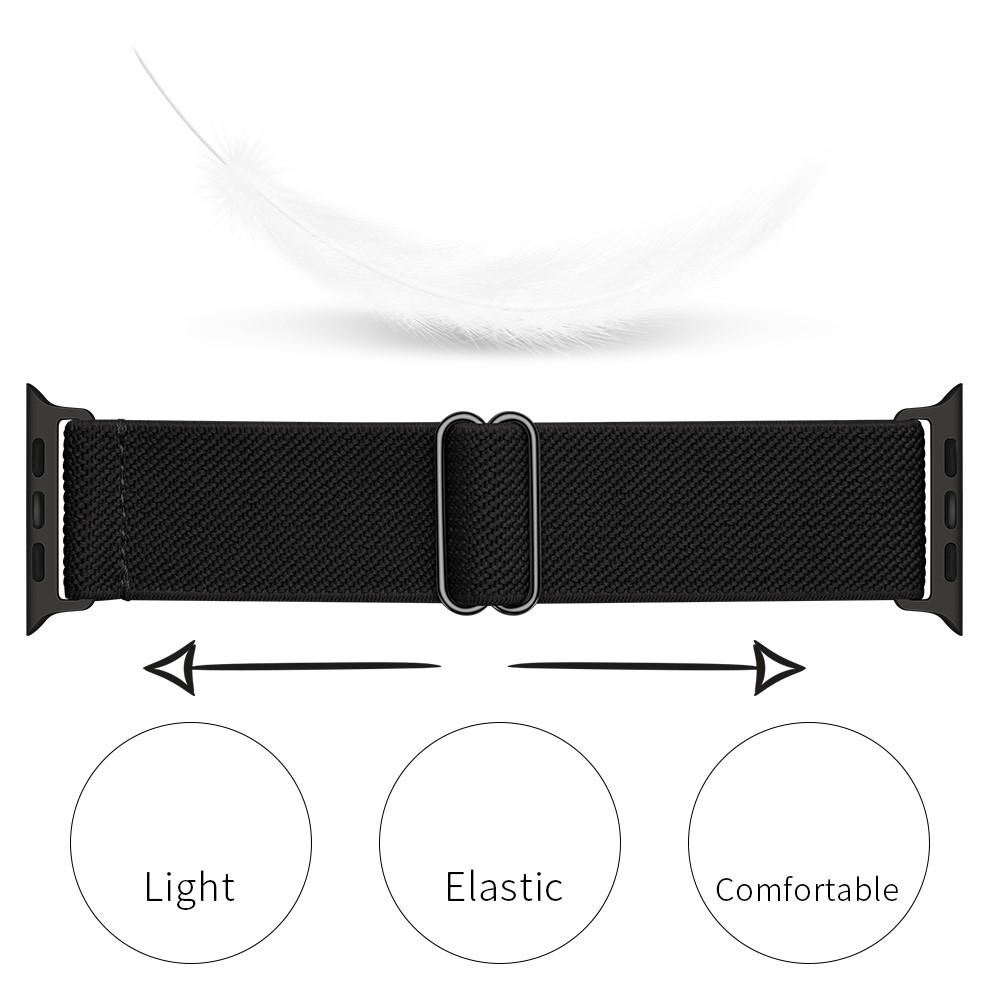  Nylon Armband Justerbart Apple Watch 42/44/45/46/49 mm