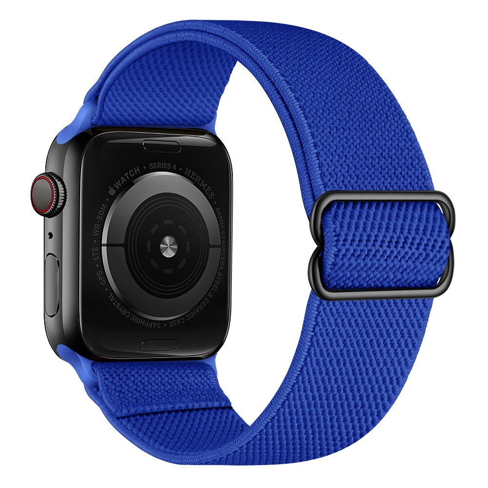  Nylon Armband Justerbart Apple Watch 42/44/45/46/49 mm Blå