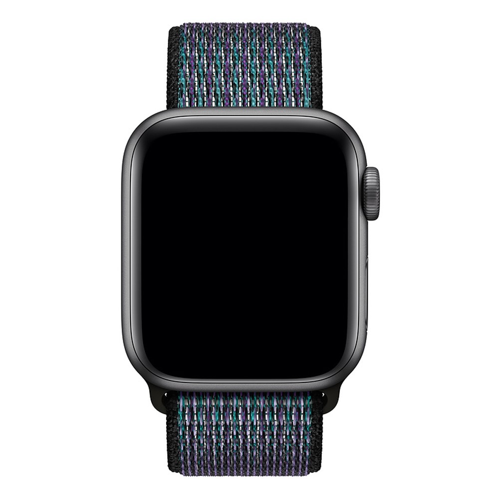 Nylon Armband Med Kardborreband Fäste Apple Watch 42/44/45/46/49 mm