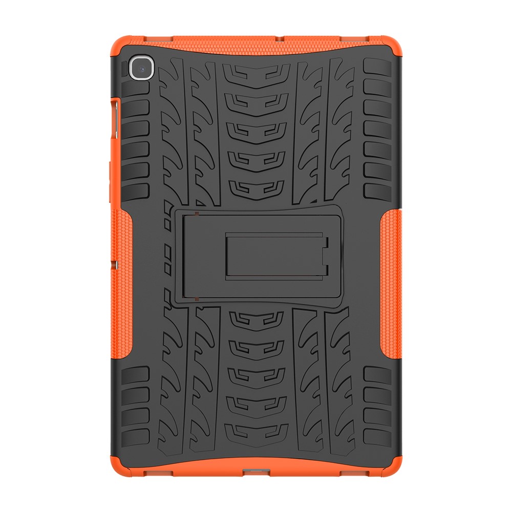  Samsung Galaxy Tab S5e - Rugged Kickstand Armor Skal - Orange