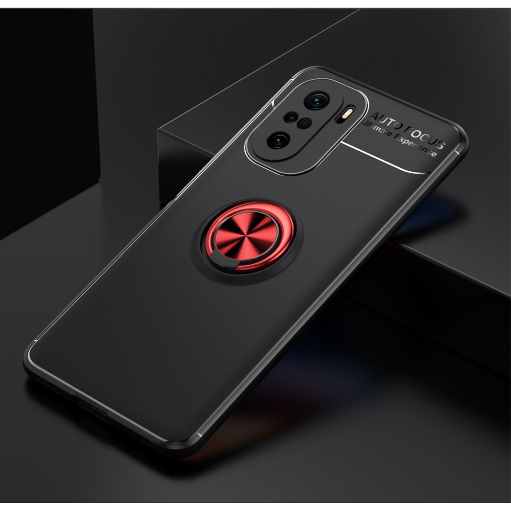  Xiaomi Mi 11i - Ring Skal - Svart/Röd