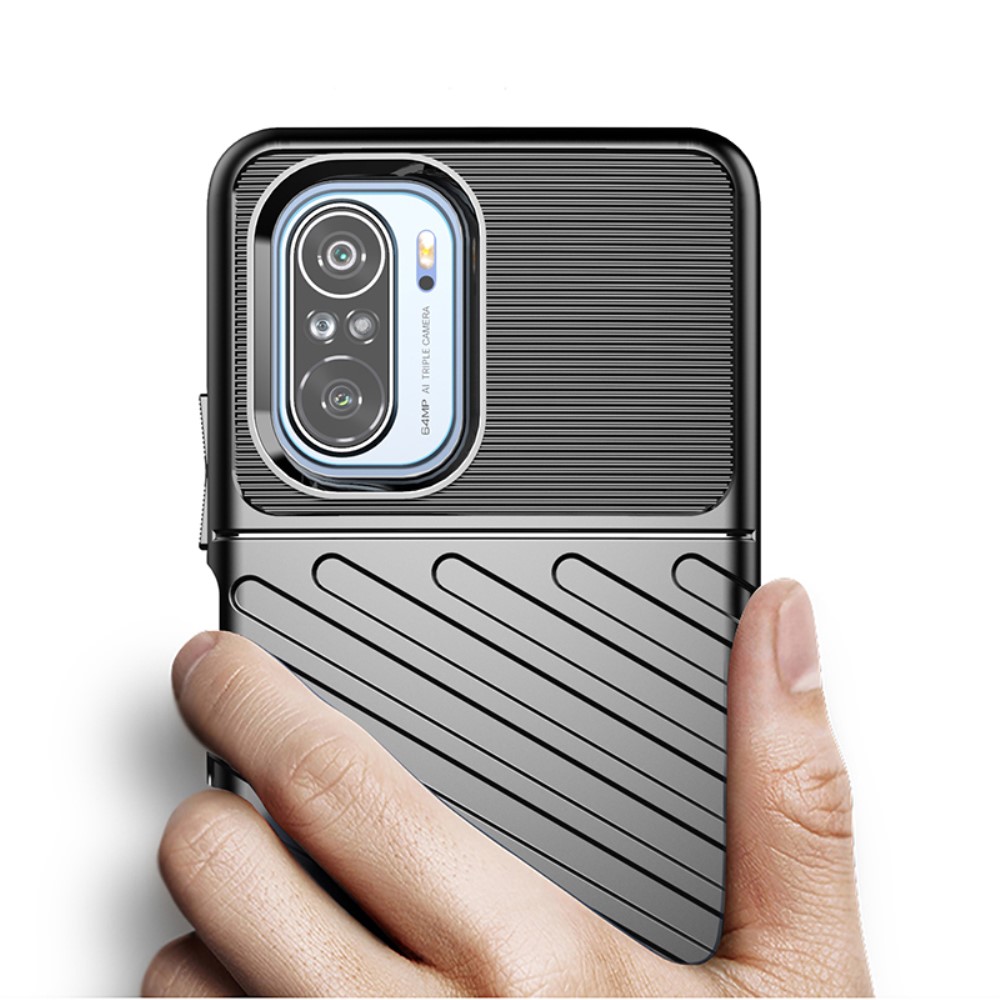  Xiaomi Mi 11i - Twill Textur Skal - Grön