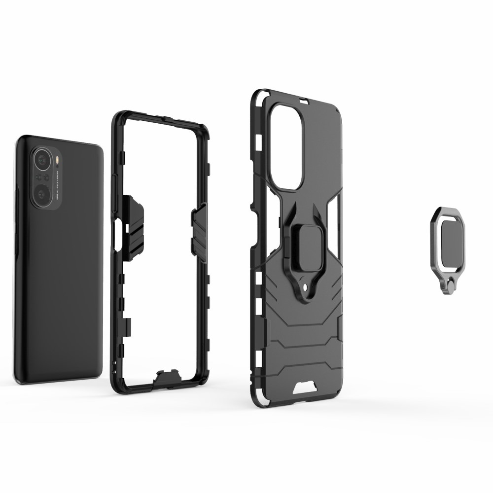  Xiaomi Mi 11i - Hybrid Ring Skal - Blå