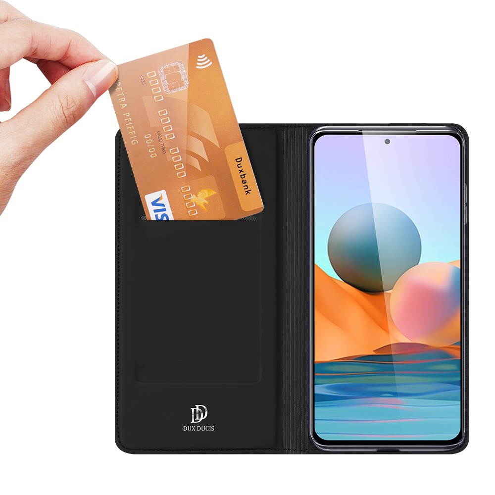 DUX DUCIS Xiaomi Redmi Note 10 Pro - DUX DUCIS Skin Pro Fodral - Svart