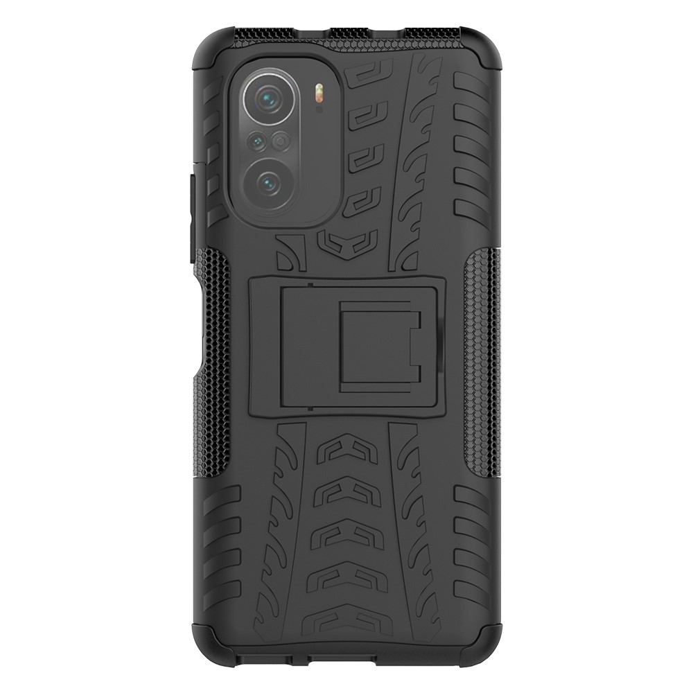  Xiaomi Mi 11i - Ultimata Stöttåliga Skalet med Stöd - Svart