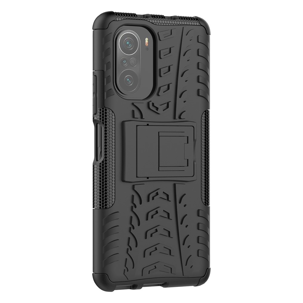  Xiaomi Mi 11i - Ultimata Stöttåliga Skalet med Stöd - Svart