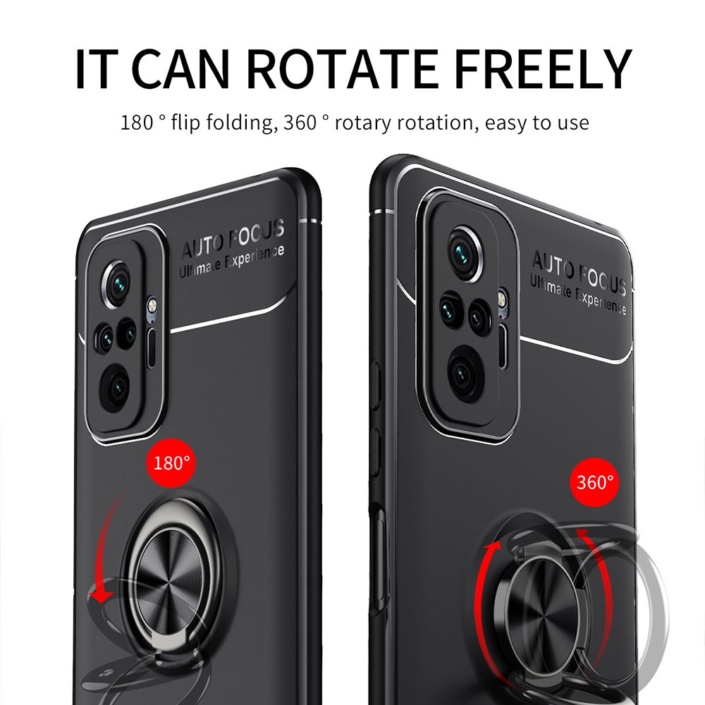  Xiaomi Redmi Note 10 Pro - Ring Skal - Svart