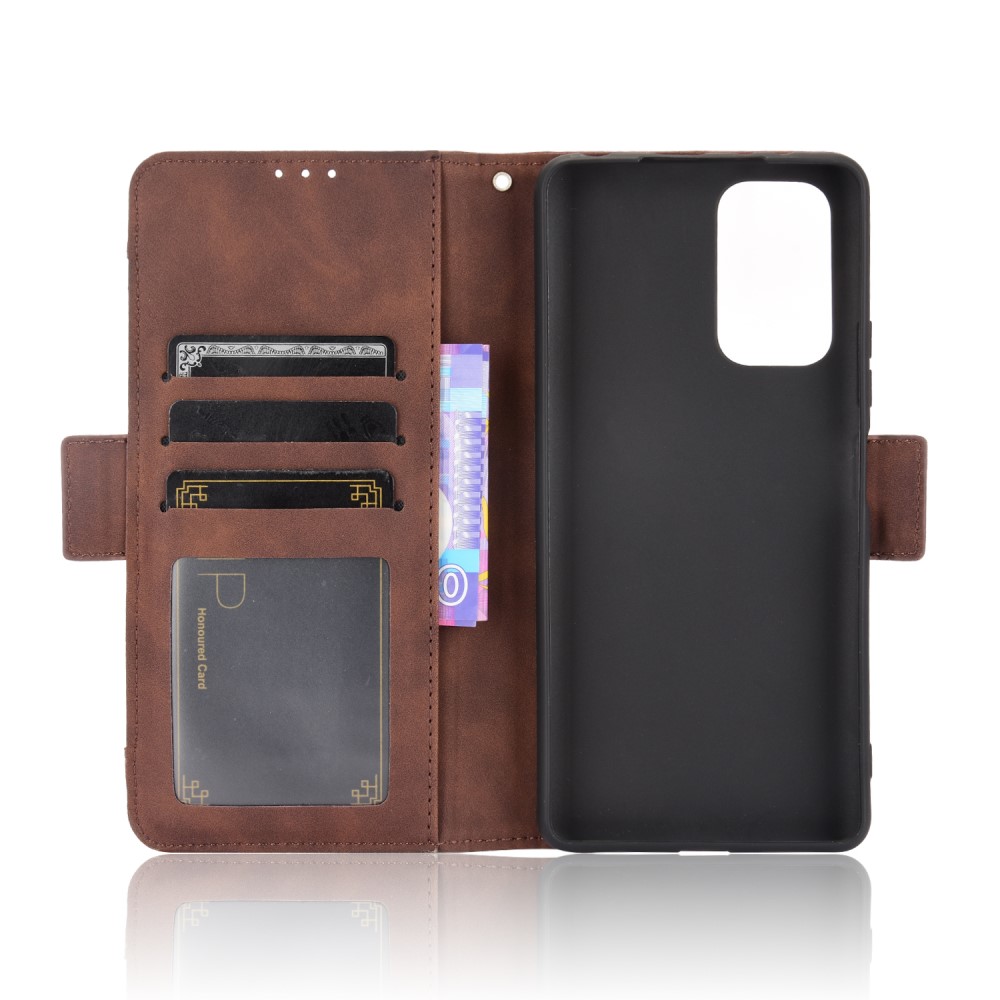  Xiaomi Redmi Note 10 Pro - Fodral Med Avtagbart Kortfodral - Brun