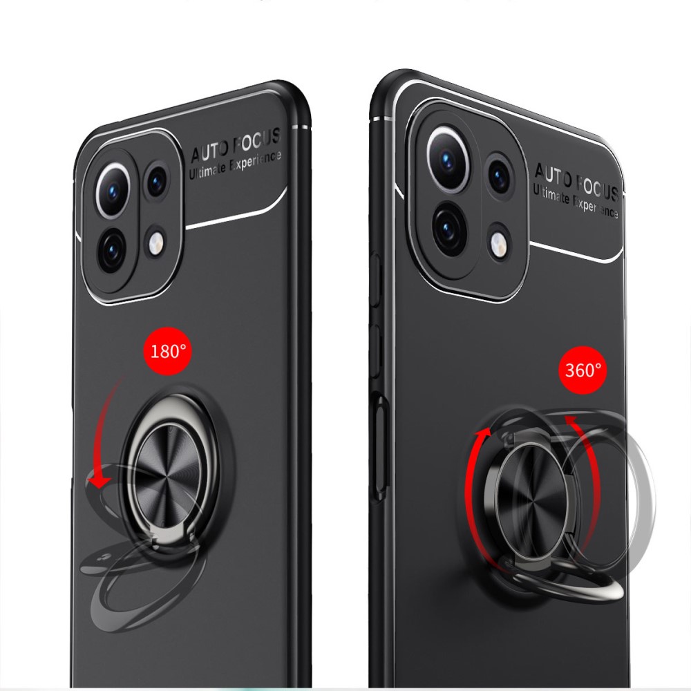  Xiaomi Mi 11 Lite - Ring Skal - Svart