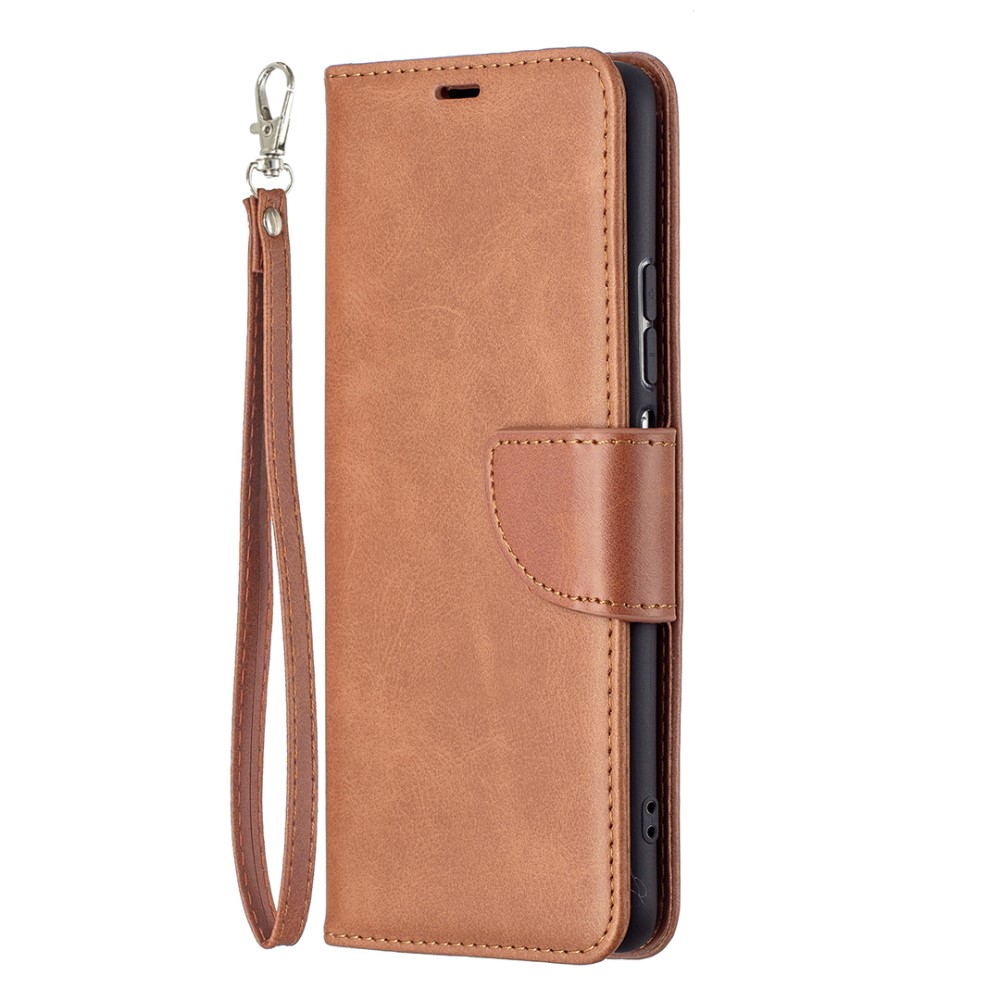  Xiaomi Mi 11i - Solid Shark Läder Fodral - Brun