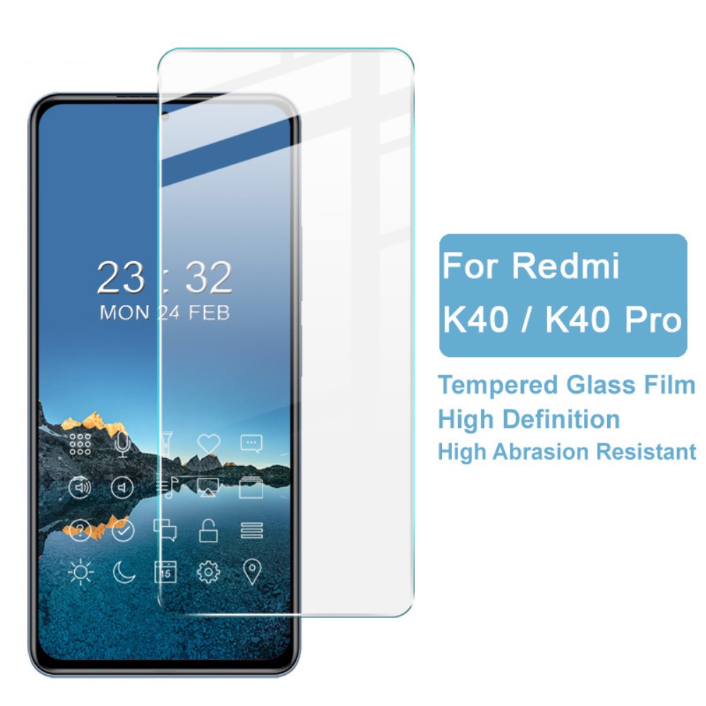 IMAK Xiaomi Mi 11i - IMAK Transparent Skärmskydd I Härdat Glas