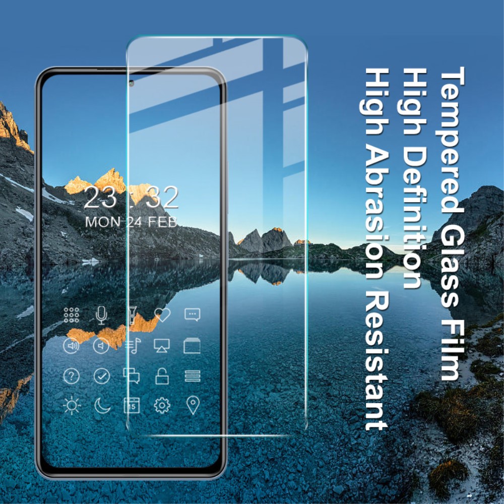IMAK Xiaomi Mi 11i - IMAK Transparent Skärmskydd I Härdat Glas