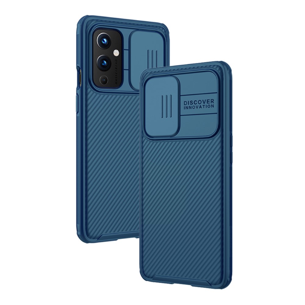NILLKIN OnePlus 9 - NILLKIN CamShield Pro Skal - Blå