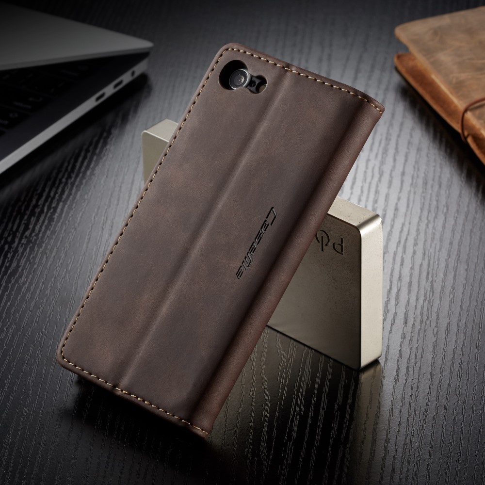 CASEME iPhone 7/8/SE (2020/2022) - CASEME Retro Fodral - Brun