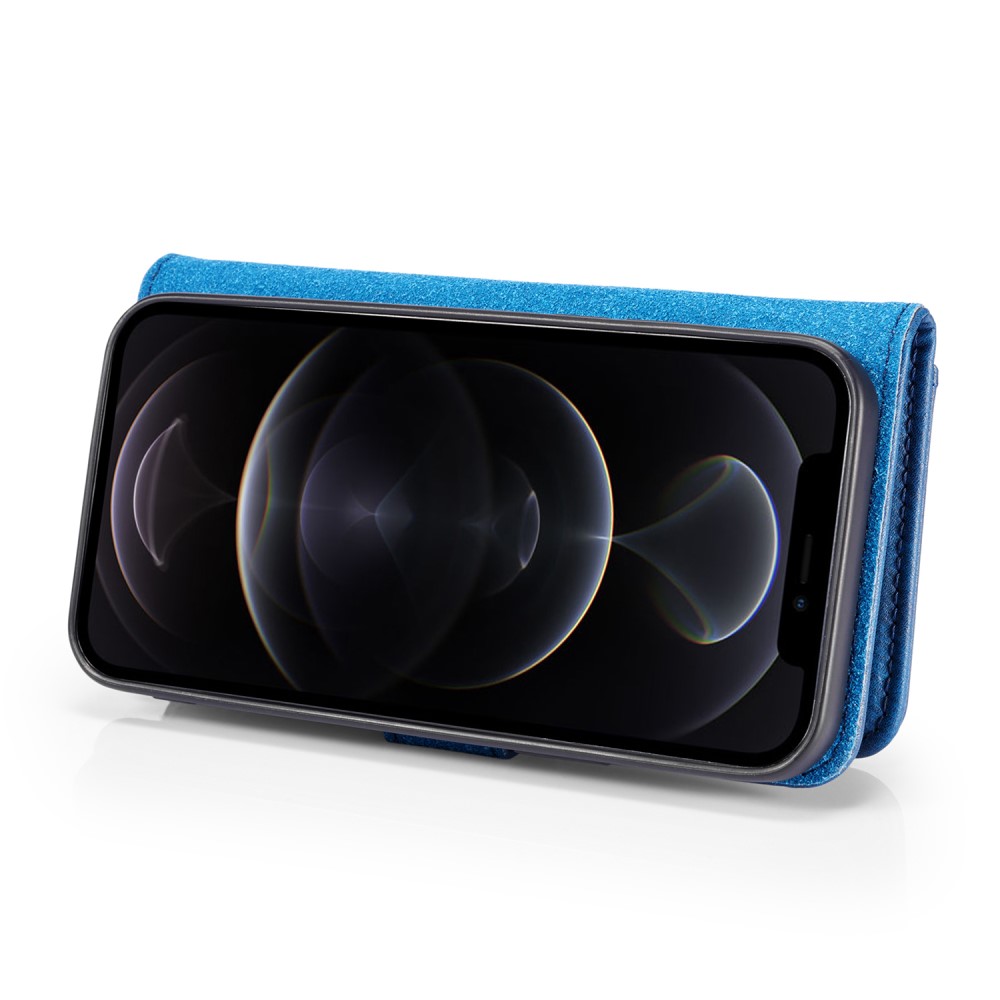 DG.MING iPhone 12 / 12 Pro - DG.MING 2in1 Fodral / Magnet Skal - Blå