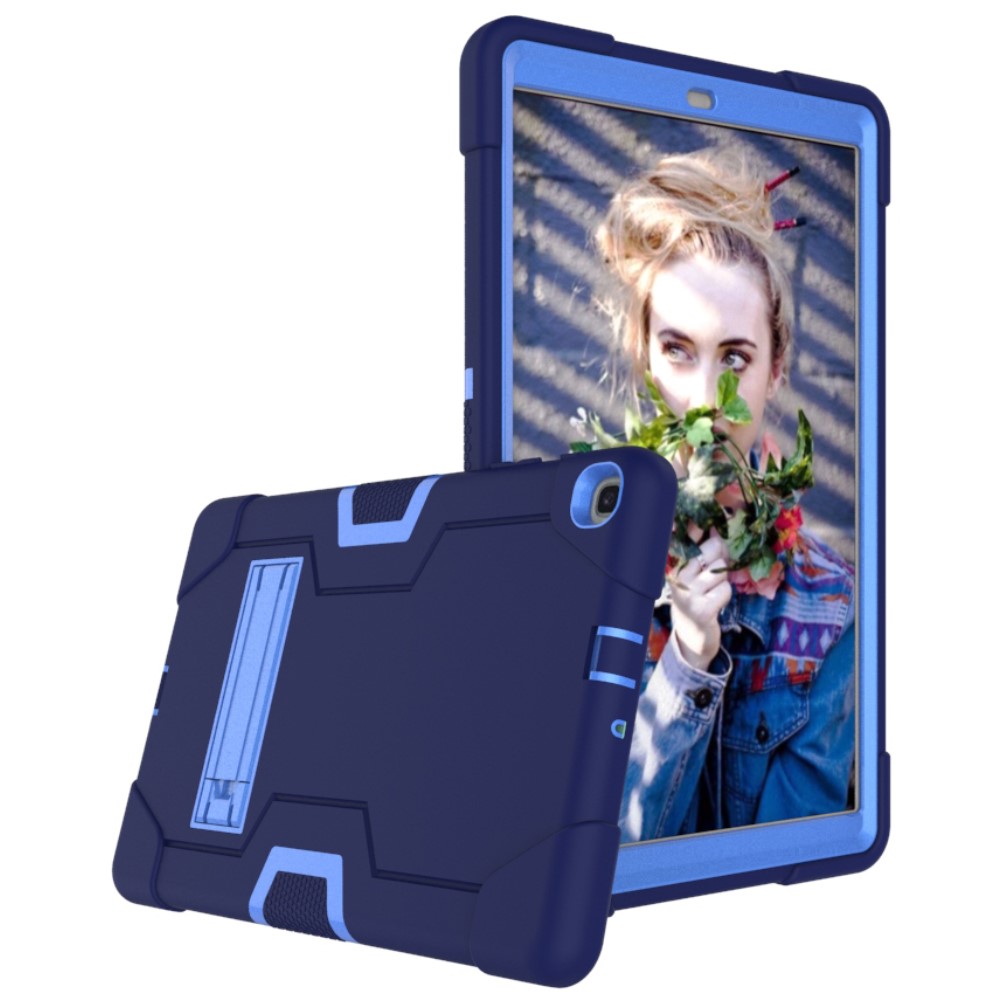  Samsung Galaxy Tab A 10.1 (2019) - Shockproof Hybrid Skal - Blå/Ljus Blå