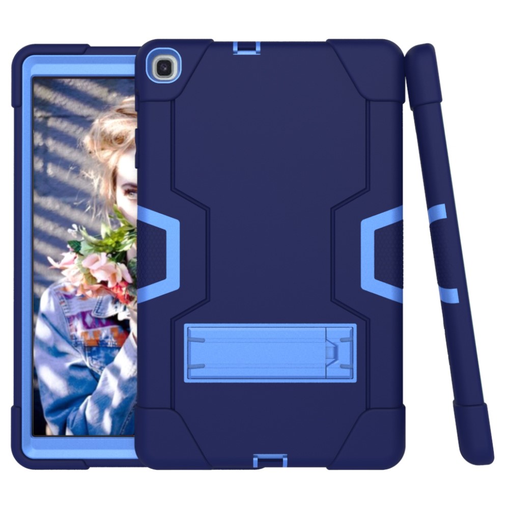  Samsung Galaxy Tab A 10.1 (2019) - Shockproof Hybrid Skal - Blå/Ljus Blå