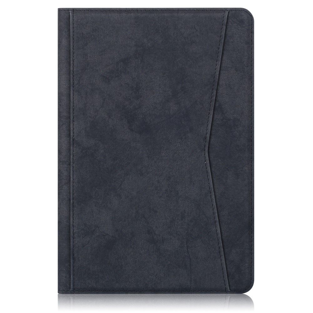  Samsung Galaxy Tab S6 Lite - Fodral Med Frontficka Och Pennhållare - Svart