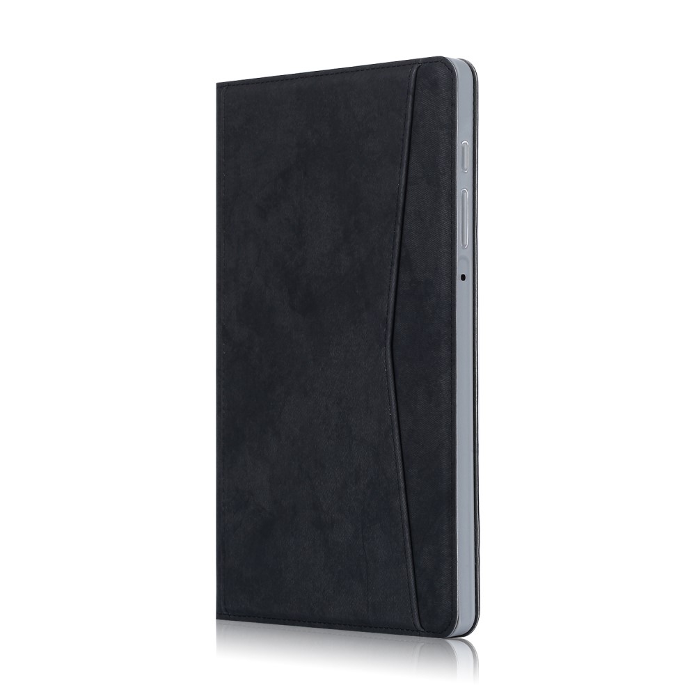  Samsung Galaxy Tab S6 Lite - Fodral Med Frontficka Och Pennhållare - Svart