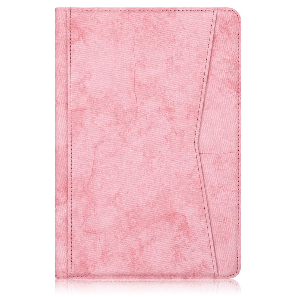  Samsung Galaxy Tab S6 Lite - Fodral Med Frontficka Och Pennhållare - Rosa