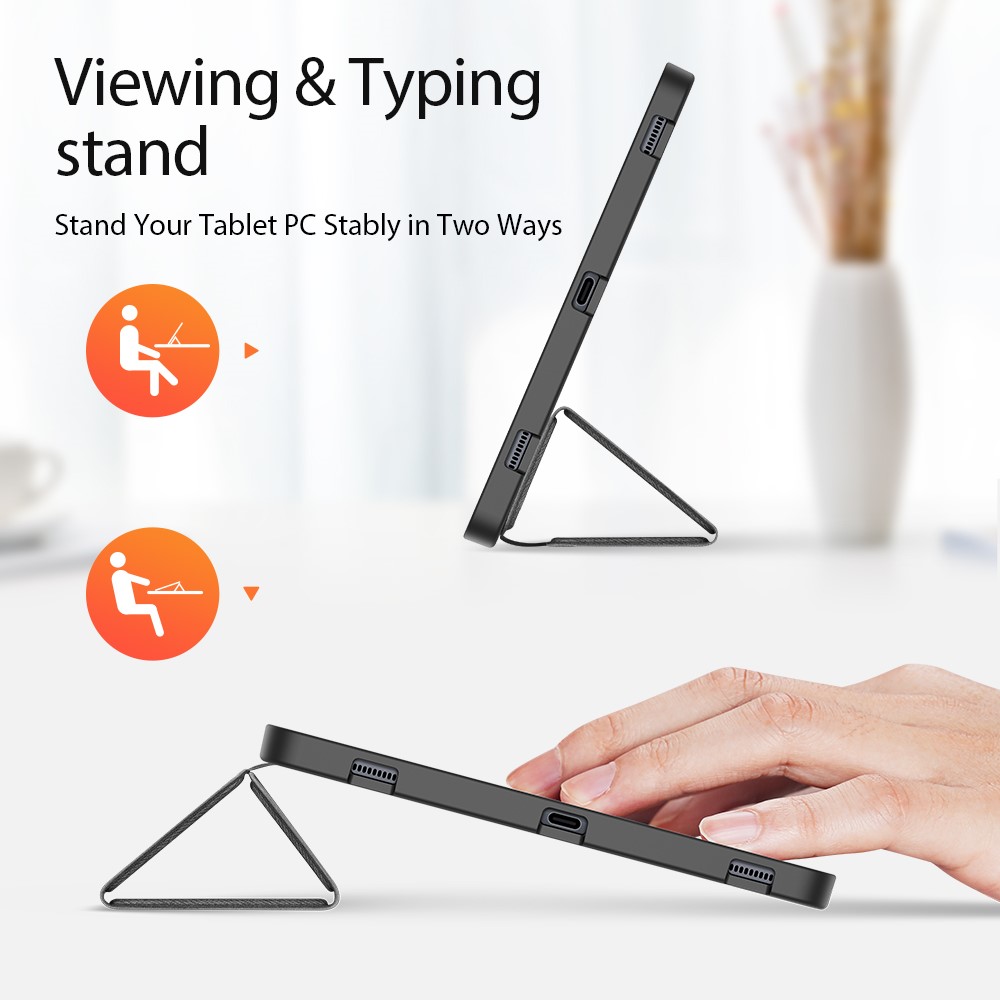 DUX DUCIS DUX DUCIS Samsung Galaxy Tab S7 Plus / S8 Plus / S7 FE DOMO Tri-Fold Fodral