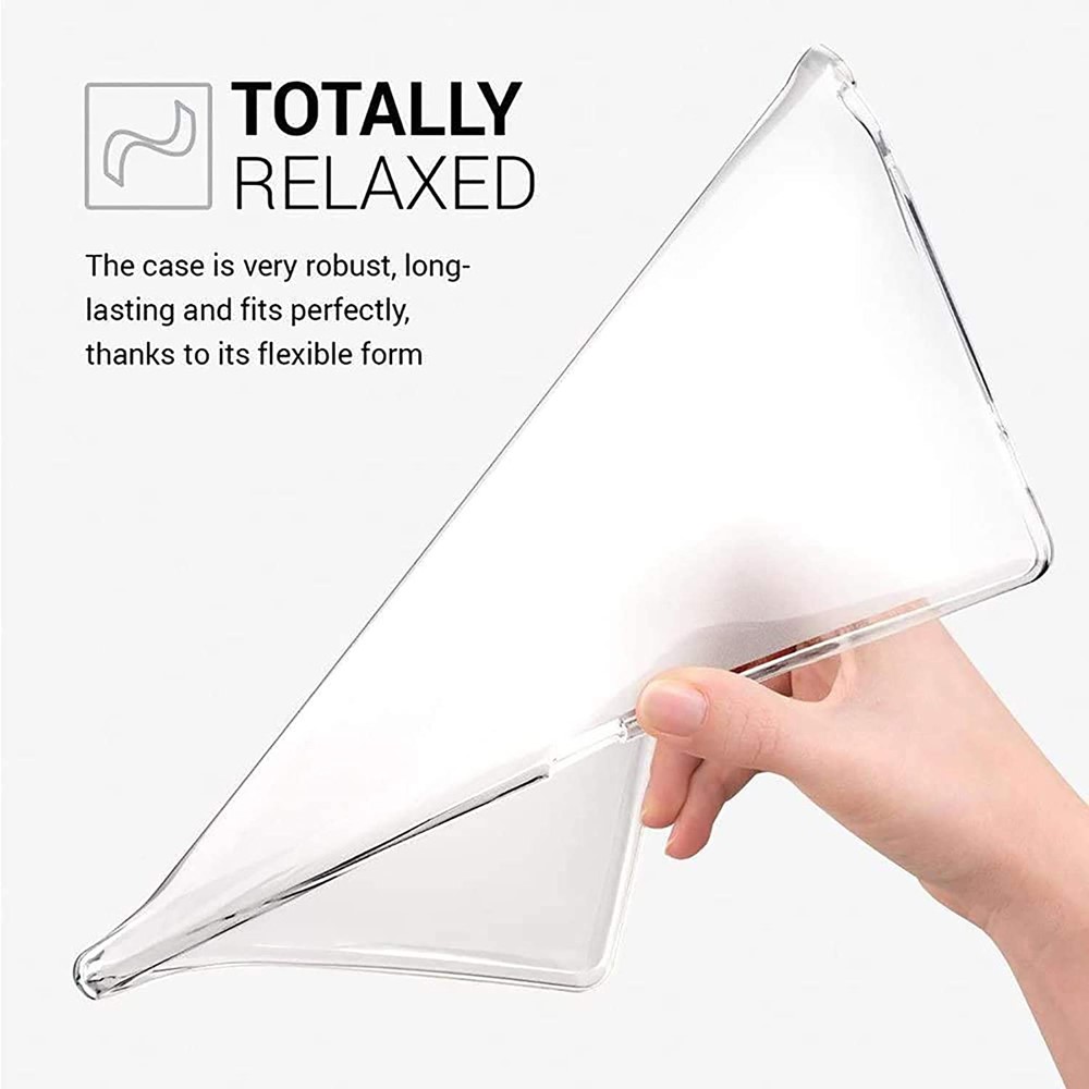  Samsung Galaxy Tab S7 Plus / Tab S8 Plus Transparent TPU Skal