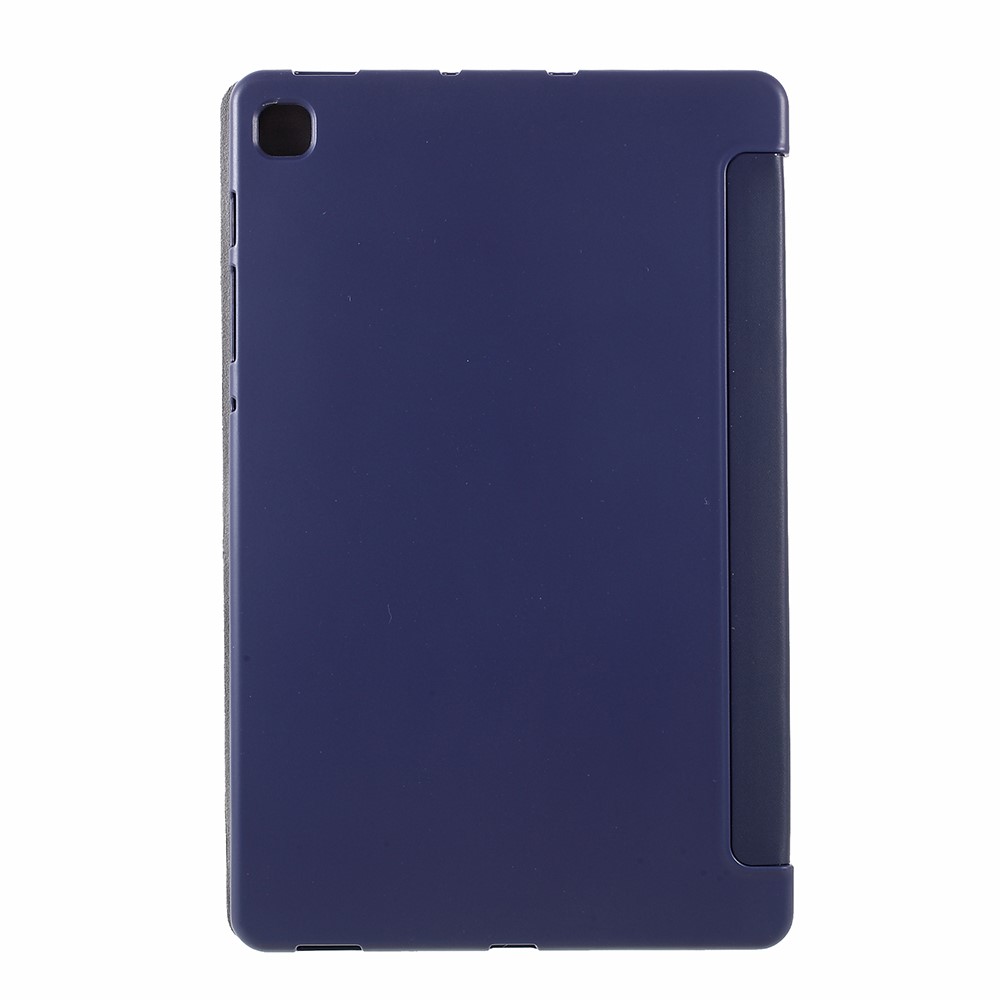 AMORUS Samsung Galaxy Tab S6 Lite - AMORUS Tri-Fold Fodral - Mörk Blå