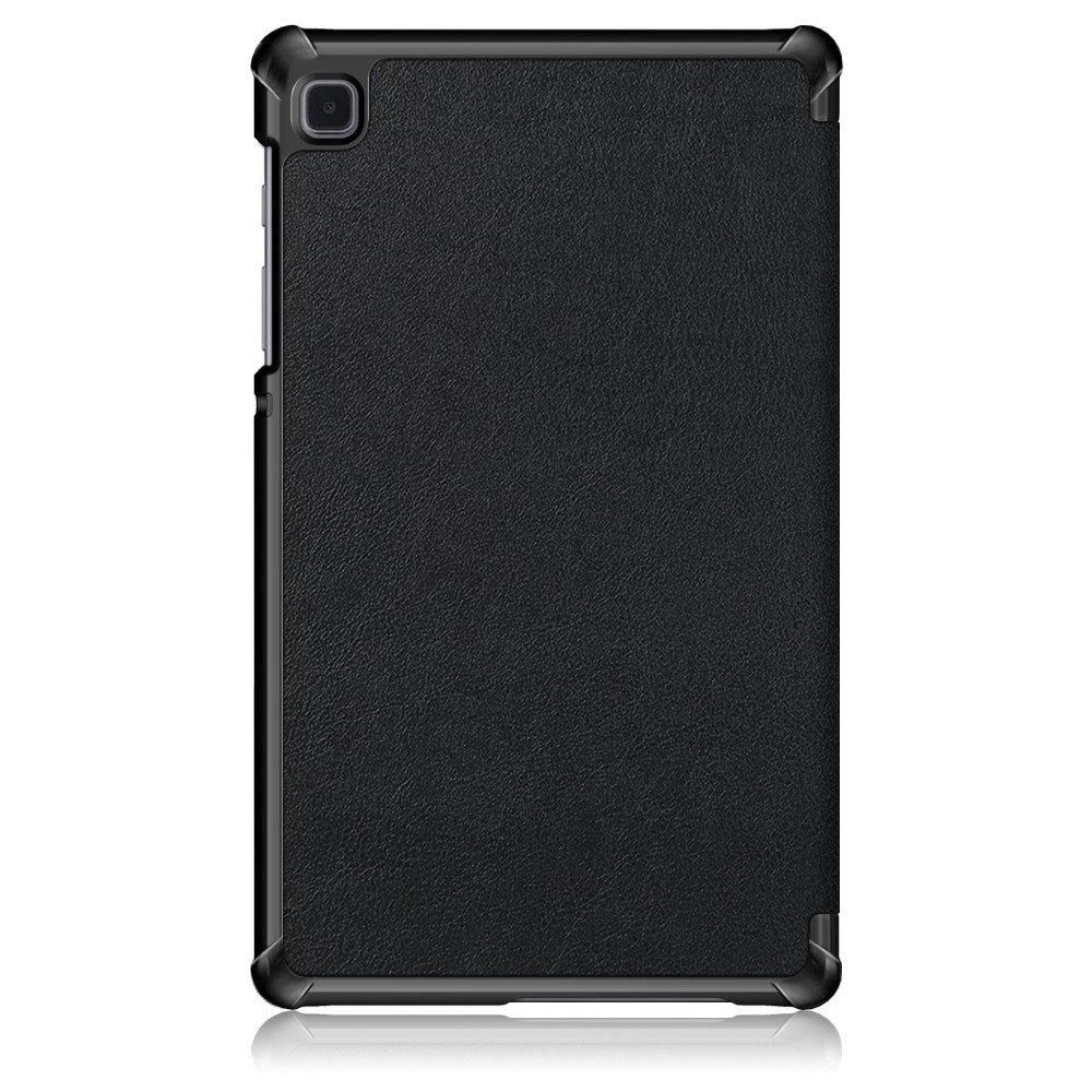  Samsung Galaxy Tab A7 Lite 8.7 - Tri-Fold Läder Fodral - Svart