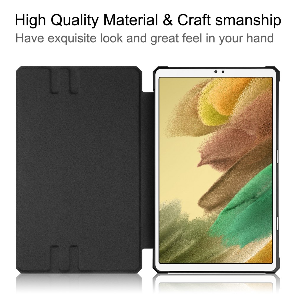  Samsung Galaxy Tab A7 Lite 8.7 - Shockproof Case Stand Fodral - Svart