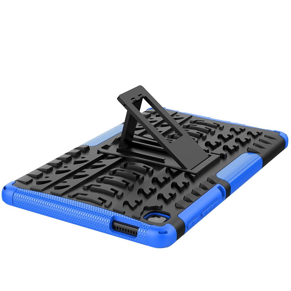  Samsung Galaxy Tab A7 Lite 8.7 - Rugged Kickstand Armor Skal - Blå