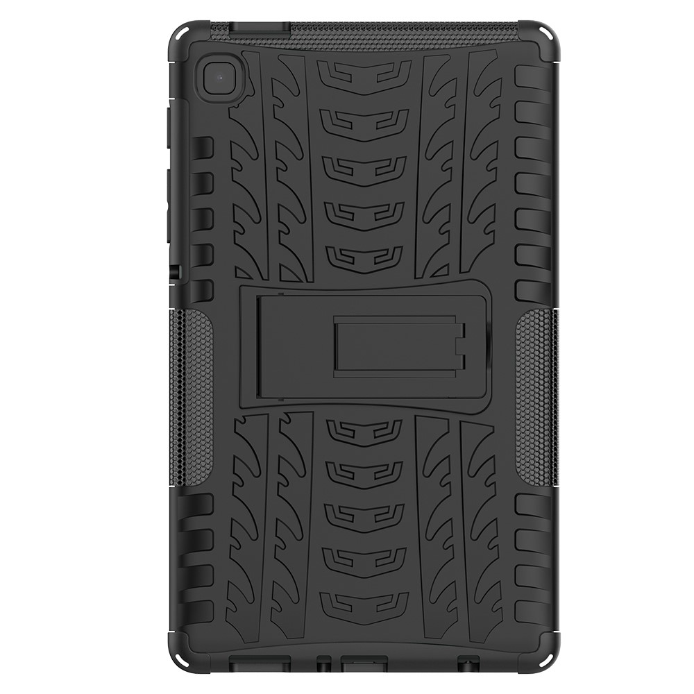  Samsung Galaxy Tab A7 Lite 8.7 - Rugged Kickstand Armor Skal - Svart