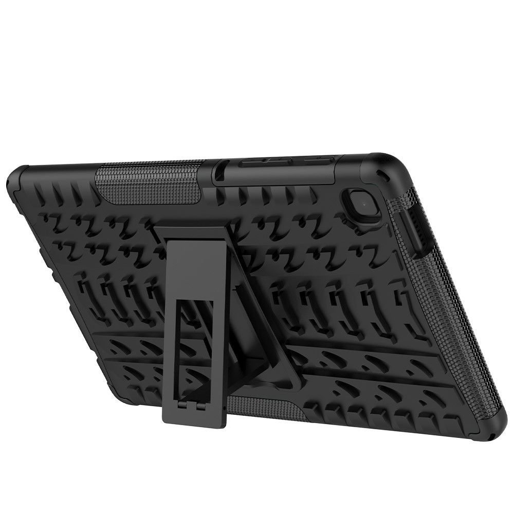 Samsung Galaxy Tab A7 Lite 8.7 - Rugged Kickstand Armor Skal - Svart