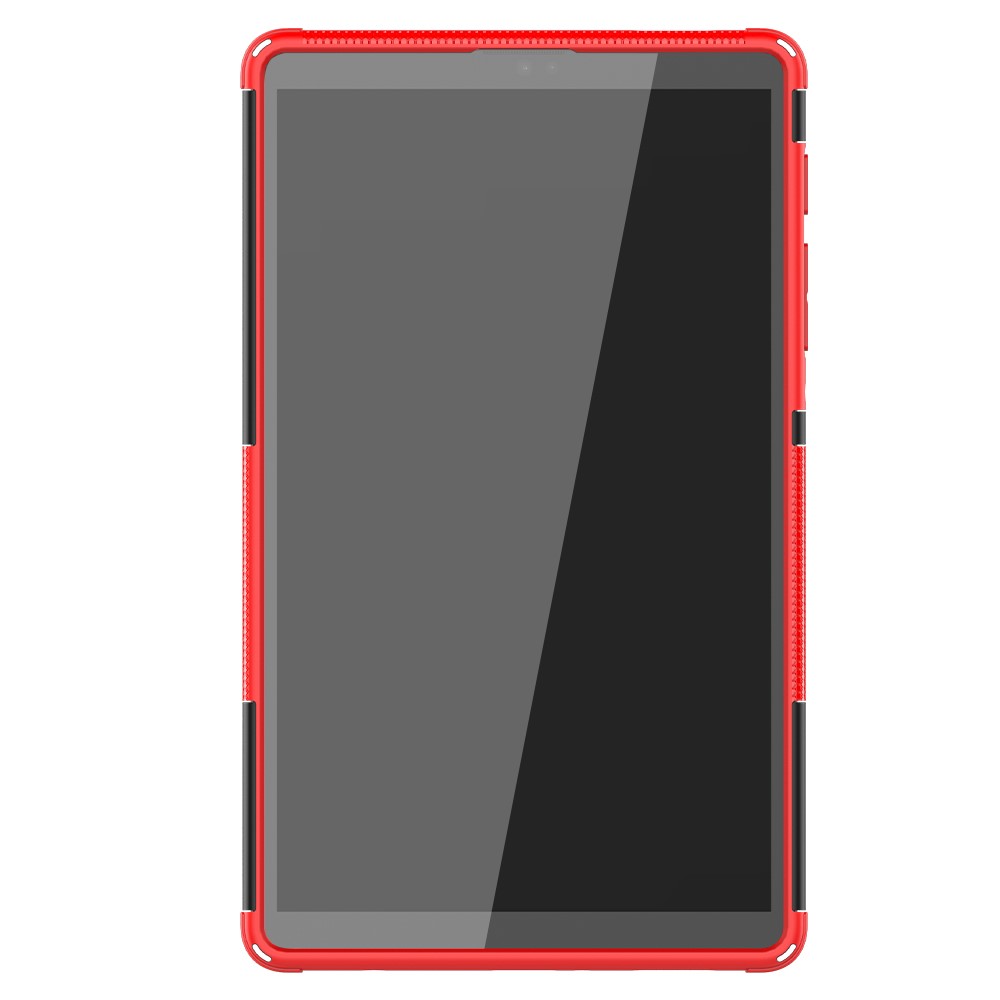  Samsung Galaxy Tab A7 Lite 8.7 - Rugged Kickstand Armor Skal - Röd