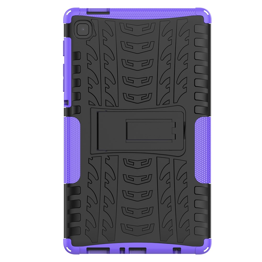  Samsung Galaxy Tab A7 Lite 8.7 - Rugged Kickstand Armor Skal - Lila