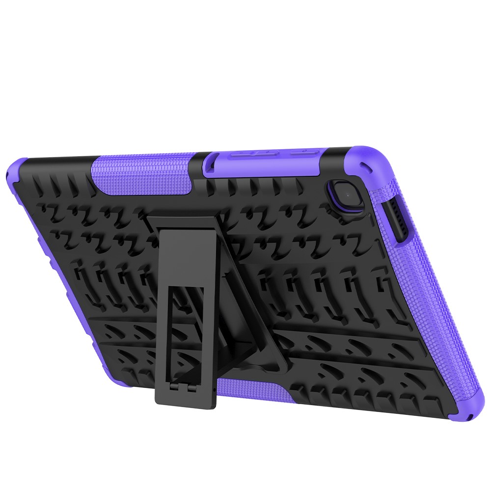  Samsung Galaxy Tab A7 Lite 8.7 - Rugged Kickstand Armor Skal - Lila