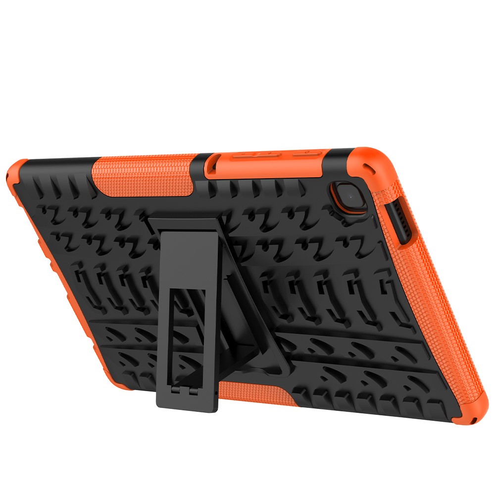  Samsung Galaxy Tab A7 Lite 8.7 - Rugged Kickstand Armor Skal - Orange
