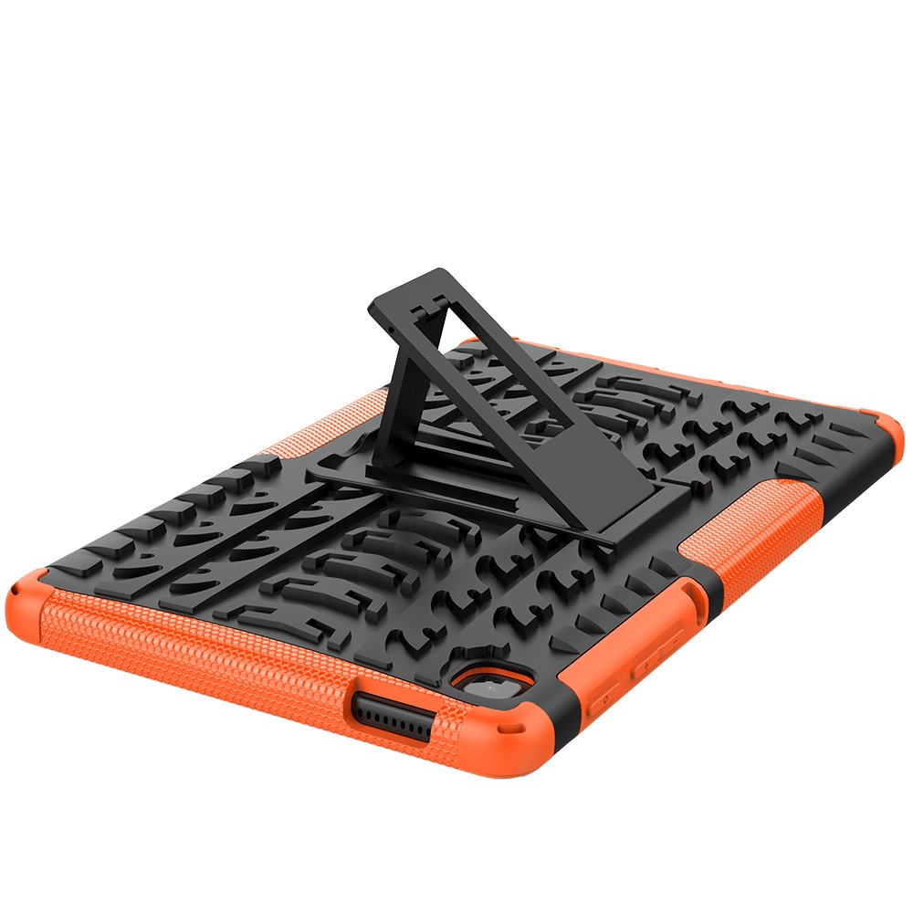  Samsung Galaxy Tab A7 Lite 8.7 - Rugged Kickstand Armor Skal - Orange
