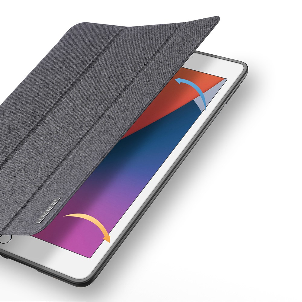 DUX DUCIS DUX DUCIS iPad 10.2 2019/2020/2021 Fodral DOMO Tri-Fold Svart