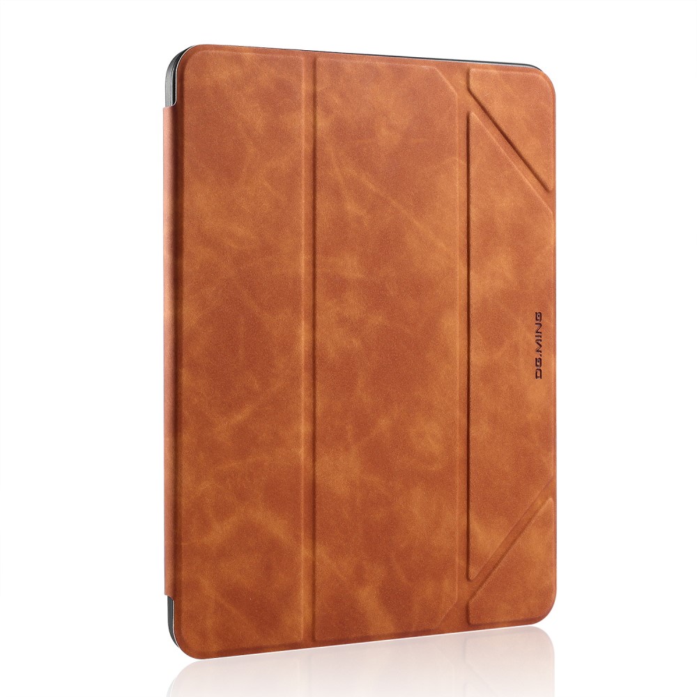 DG.MING DG.MING iPad 10.2 2019/2020/2021 Fodral See Med Pennhållare Brun