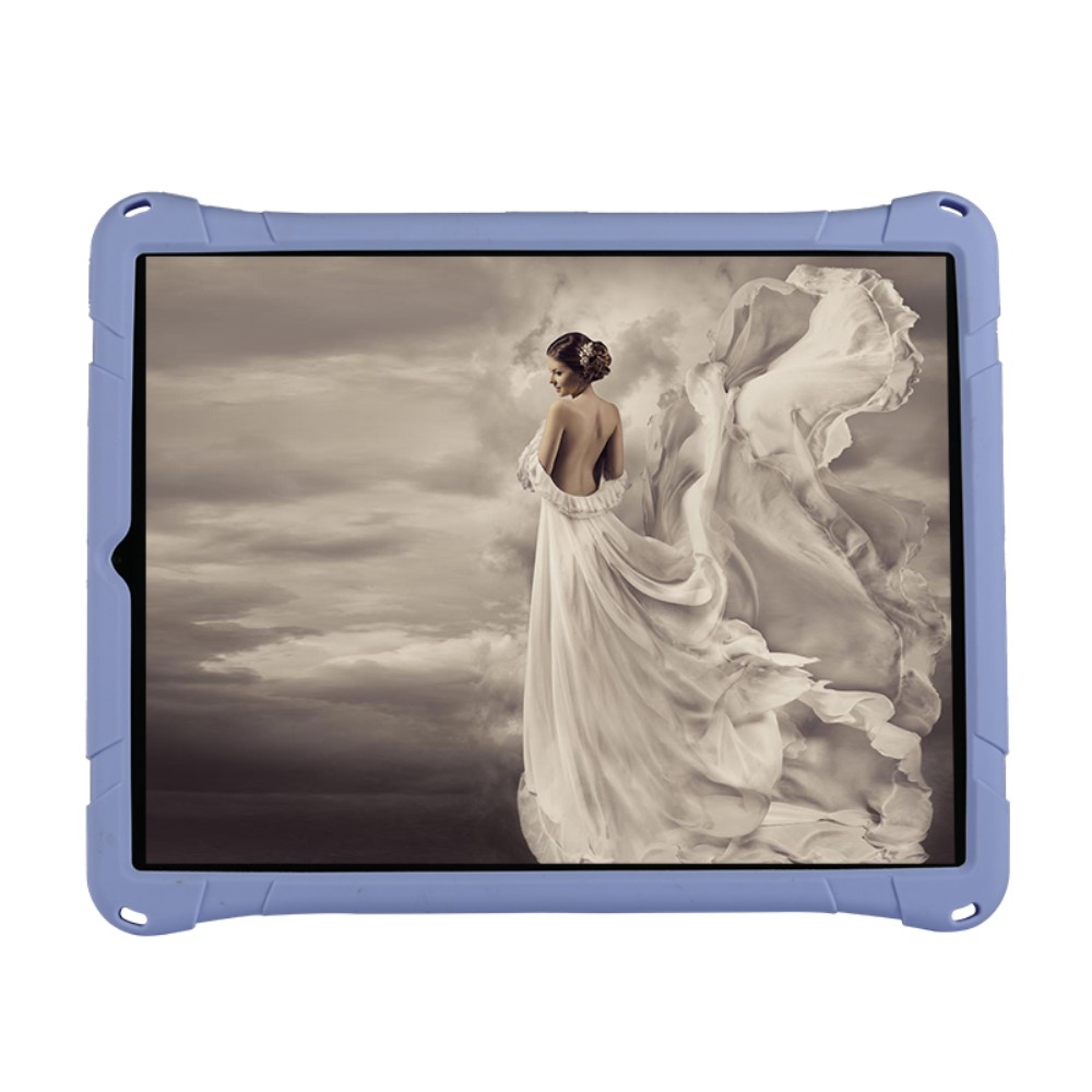  iPad Pro 12.9 (2018/2020/2021) - Hybrid Skal Kickstand Och Rem - Lila