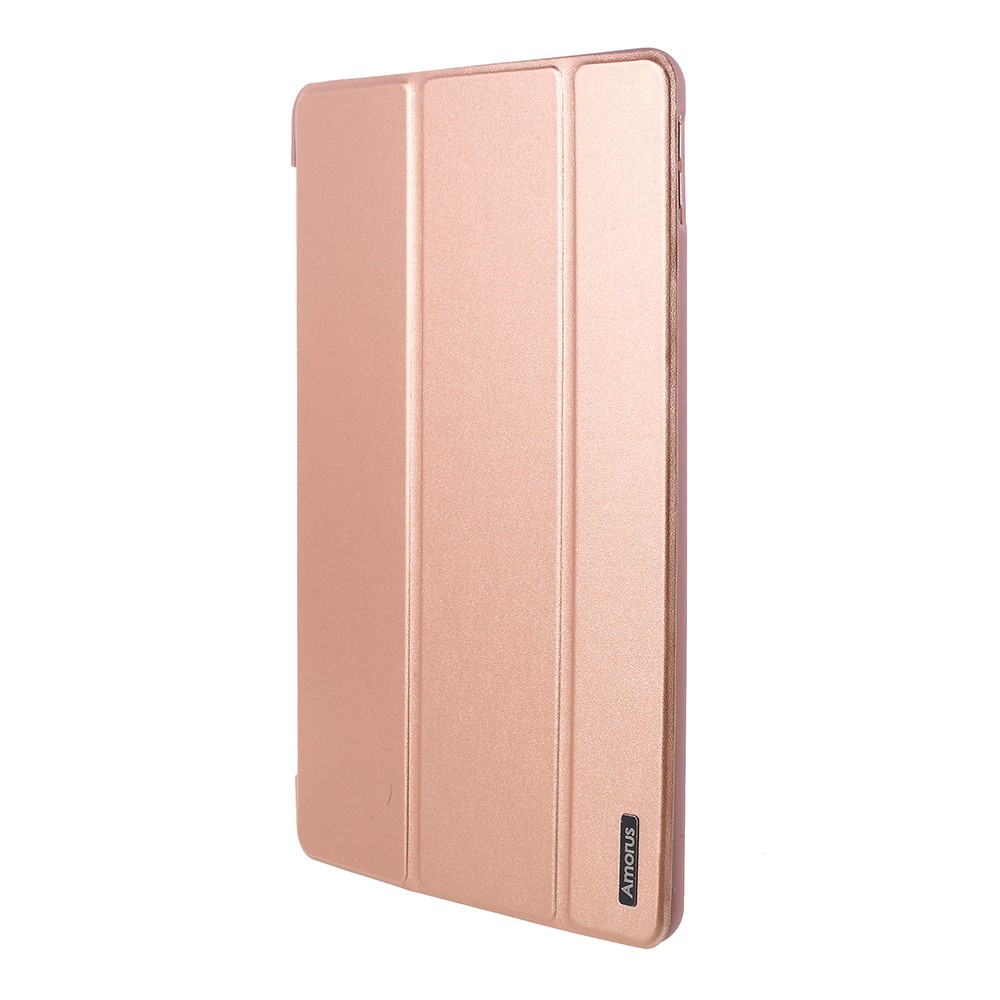 AMORUS AMORUS iPad 10.2 2019/2020/2021 Fodral Tri-Fold Roséguld